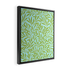 William Morris Willow Sky Leaf Framed Canvas Print Gallery Image 2