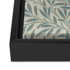 William Morris Willow Slate Framed Canvas Print Gallery Image 3