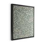 William Morris Willow Slate Framed Canvas Print Gallery Image 2