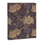 William Morris Windrush Aubergine Wine Vintage Pattern Canvas Print Gallery Image 8