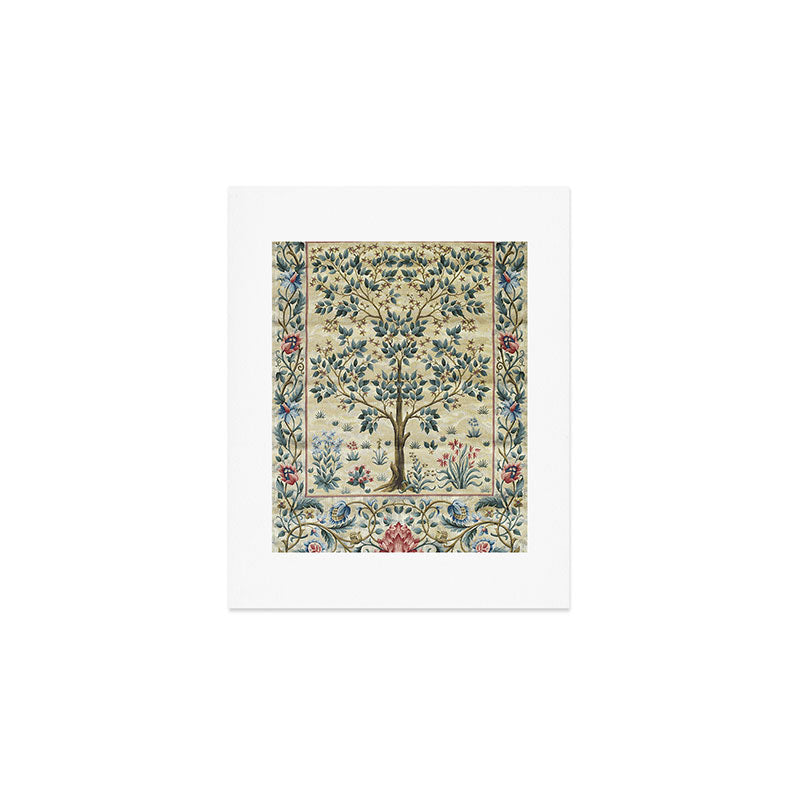 William Morris Woodland Tree of Life Art Print Gallery Image 1