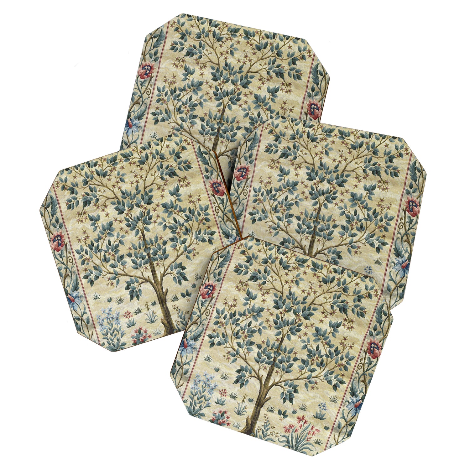 William Morris Woodland Tree of Life Coaster Gallery Image 1