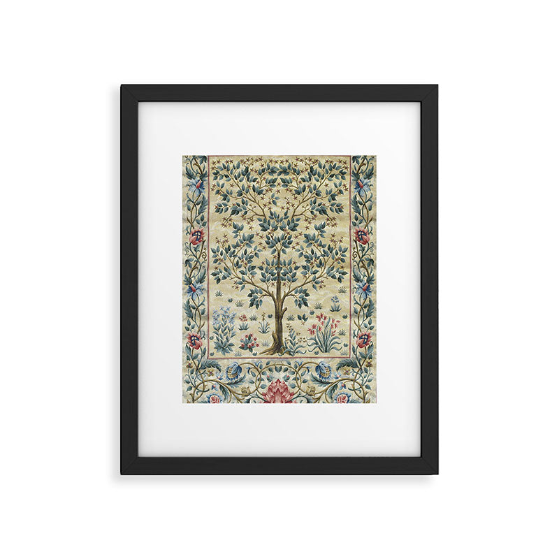 William Morris Woodland Tree of Life Framed Art Print Gallery Image 5