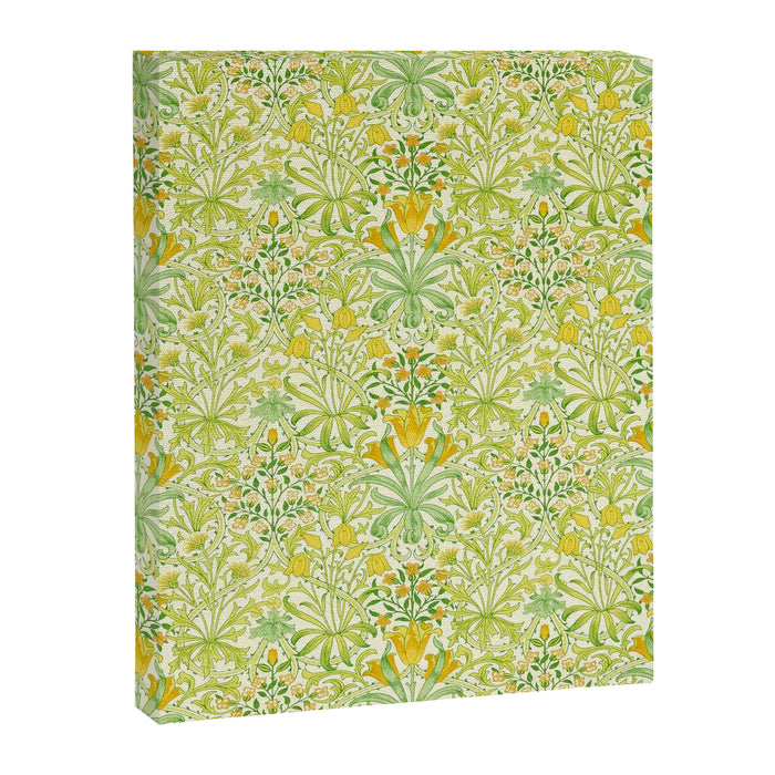 William Morris Woodland Weeds Sap Green Canvas Print Gallery Image 1