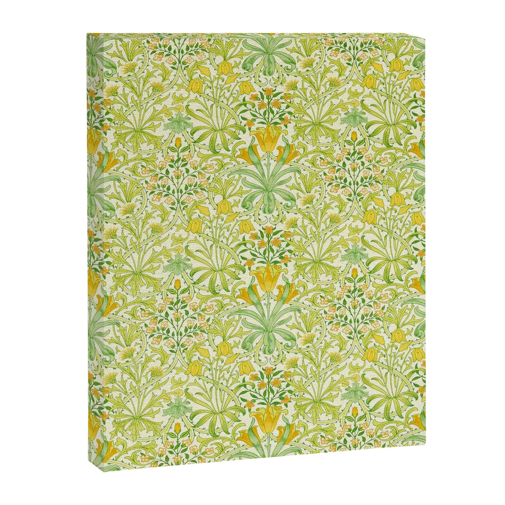William Morris Woodland Weeds Sap Green Canvas Print Gallery Image 8