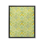 William Morris Woodland Weeds Sap Green Framed Canvas Print Gallery Image 8