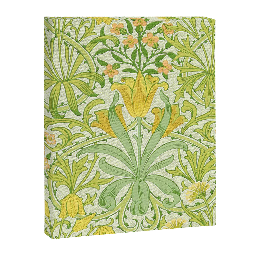 William Morris Woodland Weeds Sap Green Canvas Print Gallery Image 8
