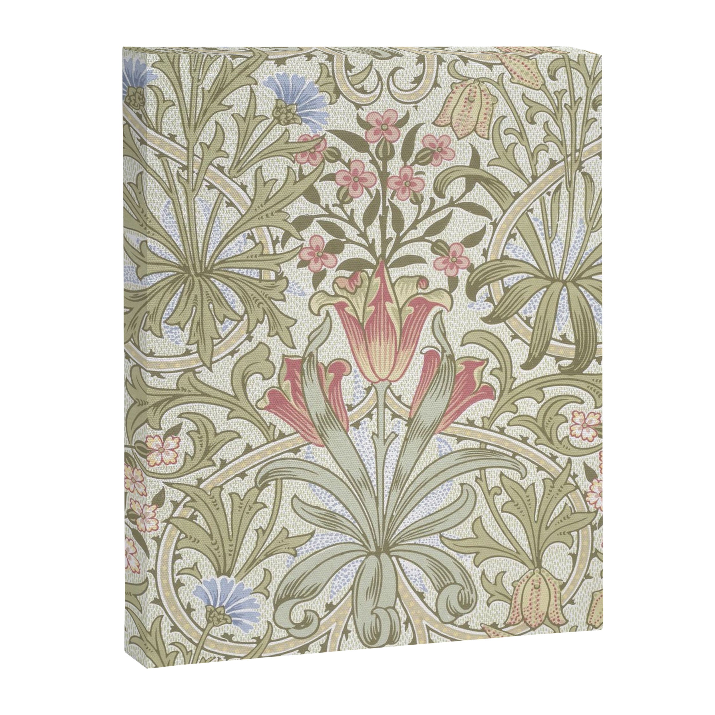 William Morris Woodland Weeds Pastel Floral Canvas Print Gallery Image 6