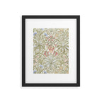 William Morris Woodland Weeds Pastel Floral Framed Art Print Gallery Image 5