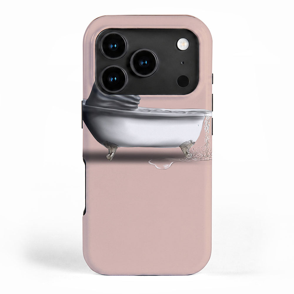 Hippo in Bath iPhone Case Gallery Image 1