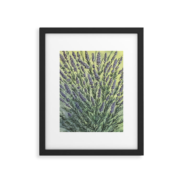 Lavender Love Framed Art Print Gallery Image 1