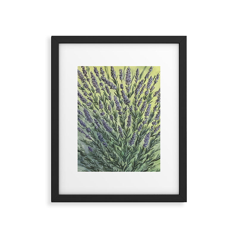 Lavender Love Framed Art Print Gallery Image 5