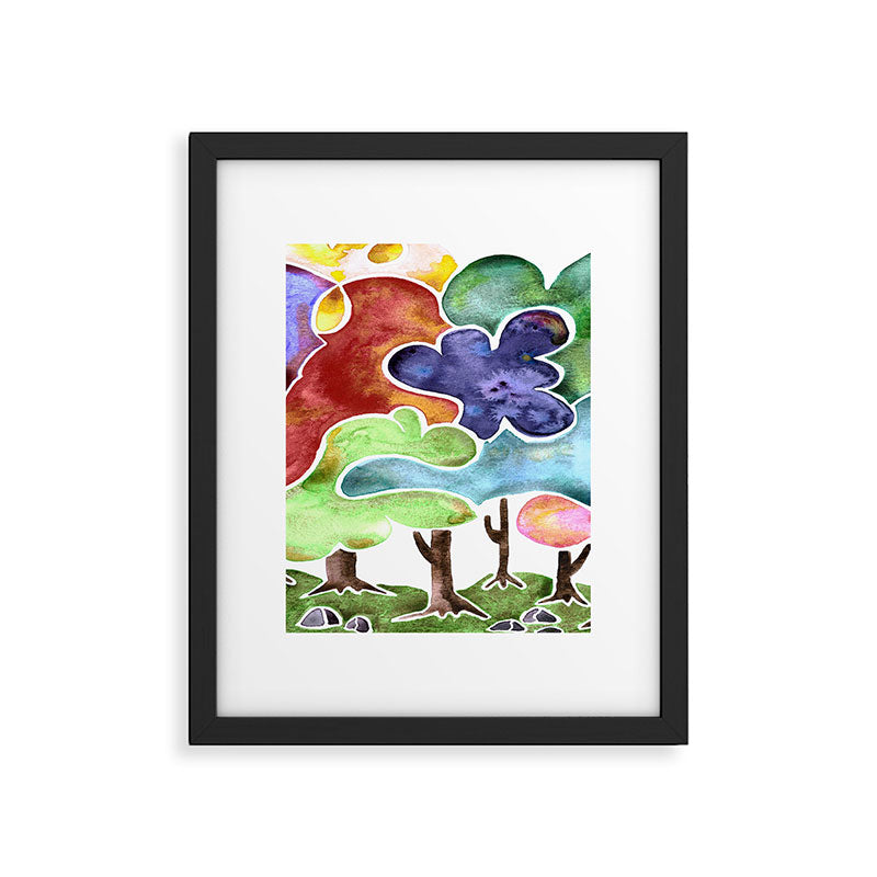 Loopy Beauties Framed Art Print Gallery Image 5
