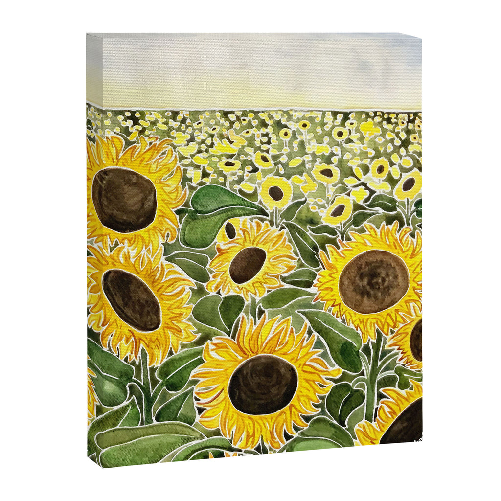 Sunflower Field Canvas Print Gallery Image 6