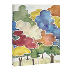 Trees, Long Row Canvas Print Gallery Image 6