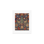 17th Century Persian Rug Print with Animals Art Print Gallery Image 1