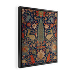 17th Century Persian Rug Print with Animals Framed Canvas Print Gallery Image 2