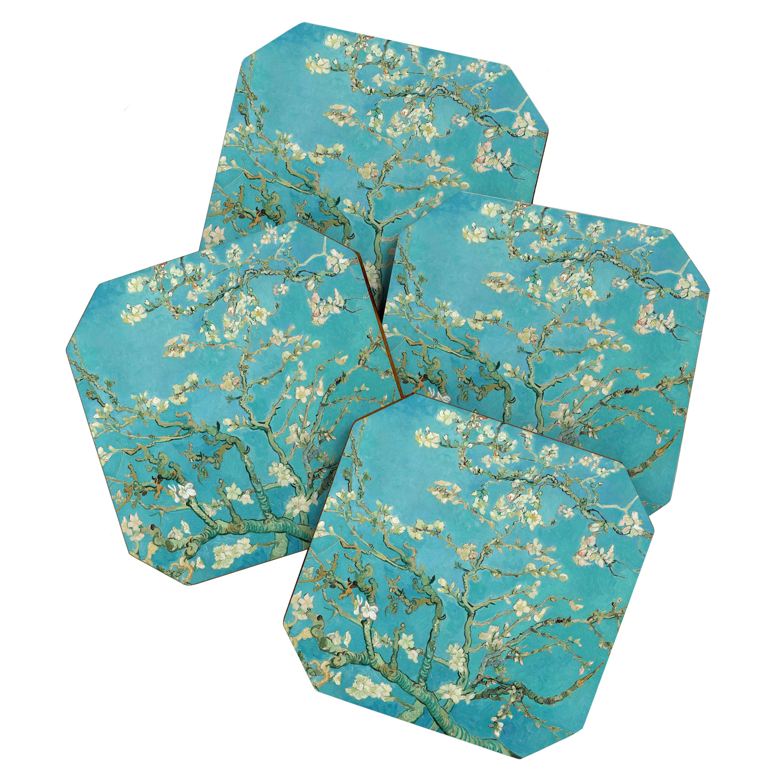Almond Blossom by Vincent van Gogh, 1890 Coaster Gallery Image 1