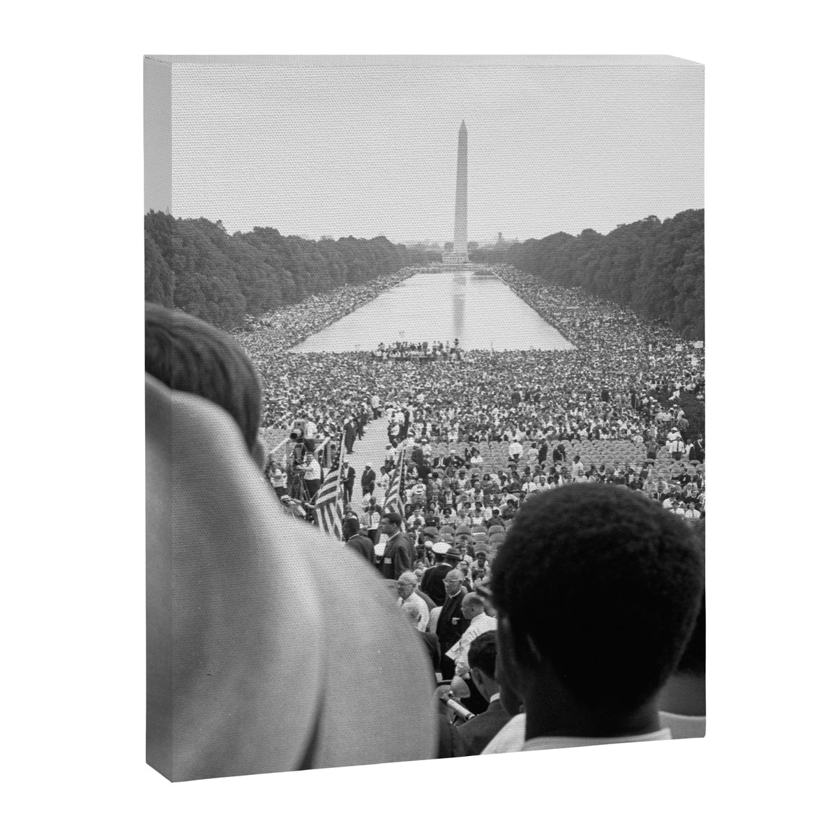 Civil rights march on Washington DC 1963 Canvas Print Gallery Image 6