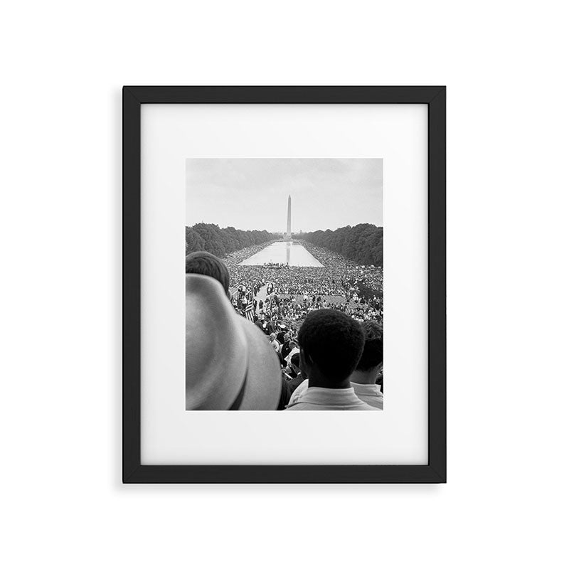 Civil rights march on Washington DC 1963 Framed Art Print Gallery Image 5