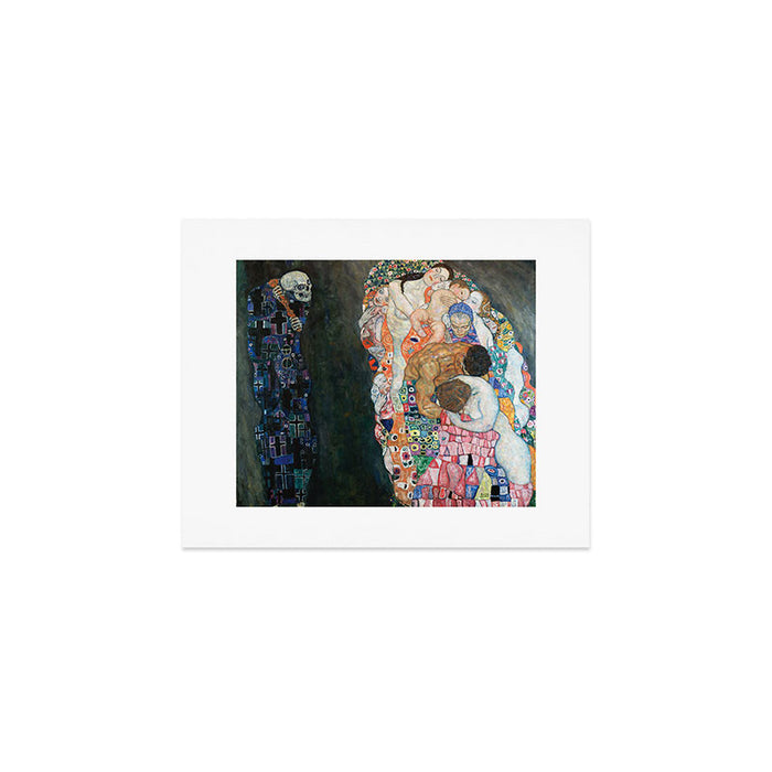 Death and Life by Gustav Klimt Art Print Gallery Image 1