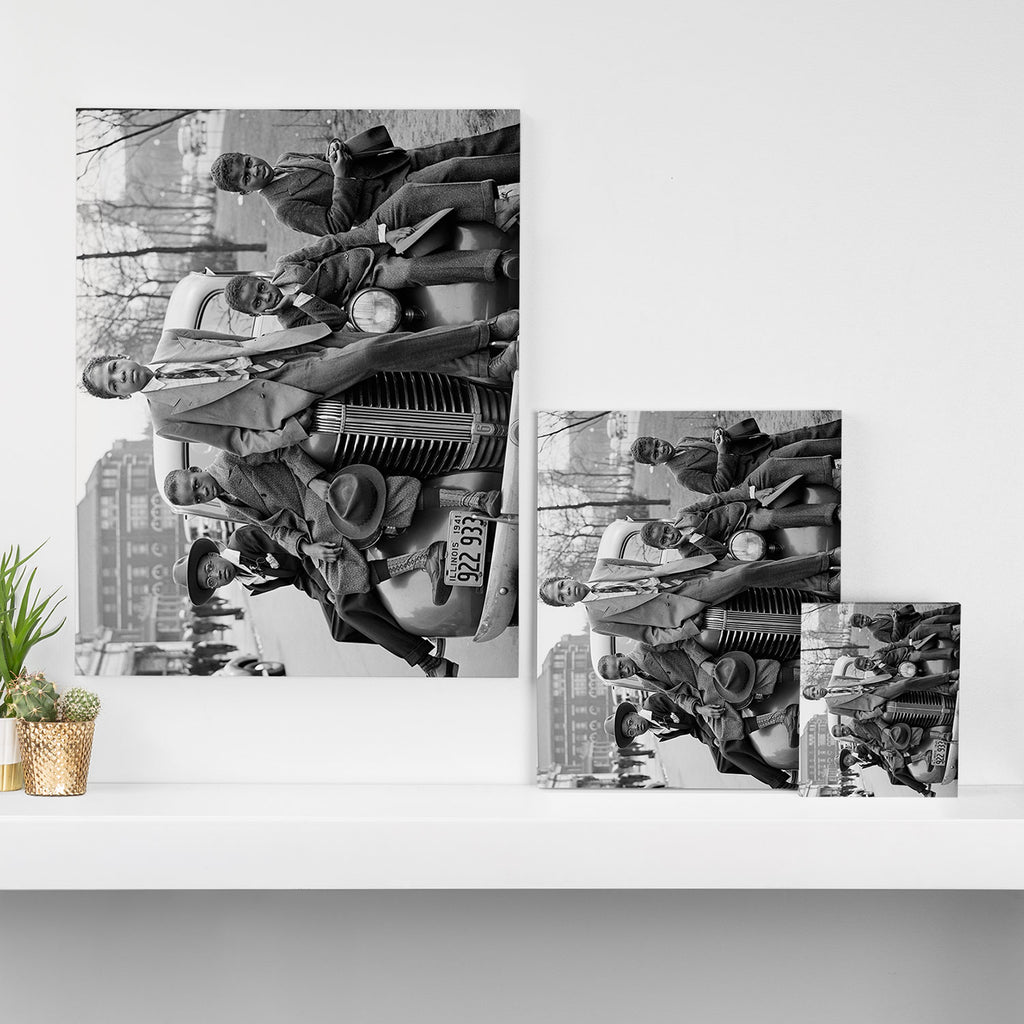 Easter morning. Southside Chicago, 1940s Canvas Print Gallery Image 3