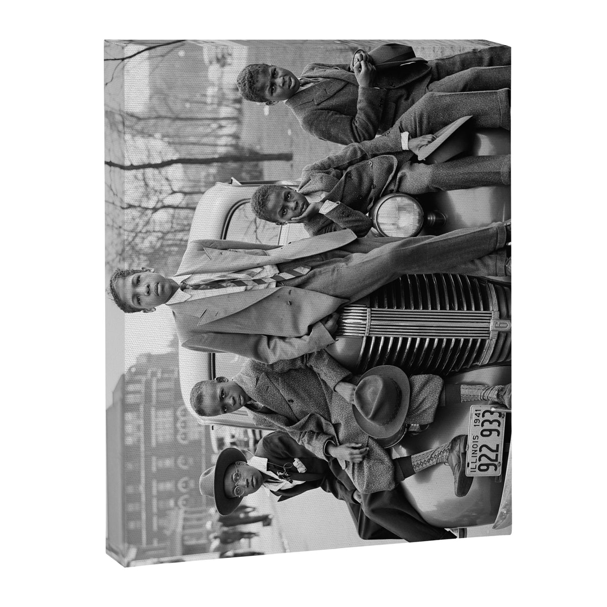 Easter morning. Southside Chicago, 1940s Canvas Print Gallery Image 6