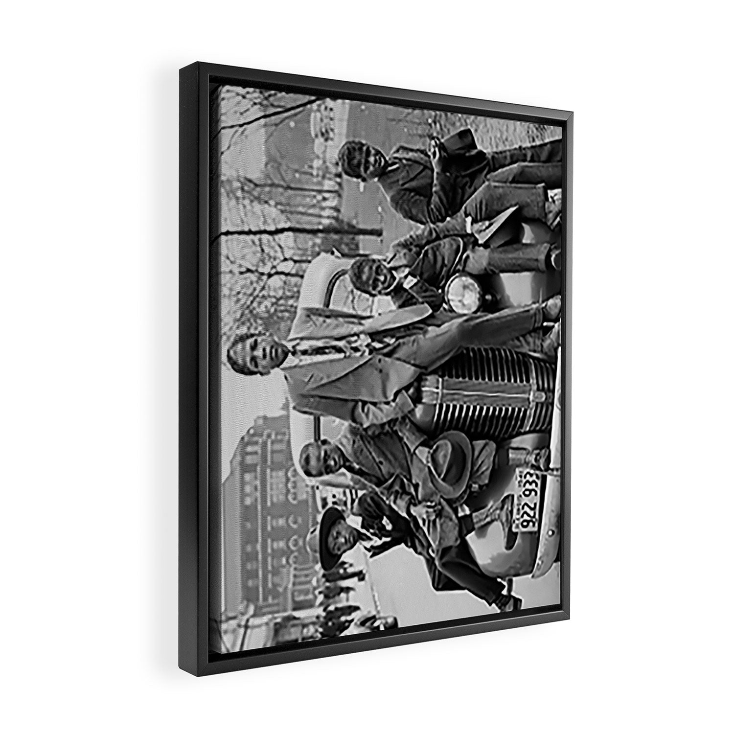 Easter morning. Southside Chicago, 1940s Framed Canvas Print Gallery Image 2