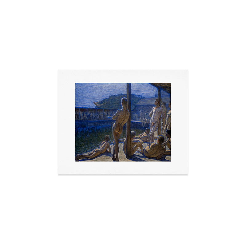 Eugène Jansson: Naval Bathhouse, 1907 Art Print Gallery Image 1