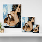 Fallen Angel by Alexandre Cabanel, 1847 Canvas Print Gallery Image 3