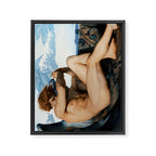 Fallen Angel by Alexandre Cabanel, 1847 Framed Canvas Print Gallery Image 3