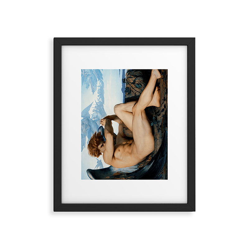 Fallen Angel by Alexandre Cabanel, 1847 Framed Art Print Gallery Image 5