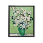 Roses by Vincent van Gogh,1890 Framed Canvas Print Gallery Image 6