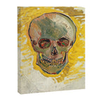Skull by Vincent van Gogh, 1887 Canvas Print Gallery Image 6