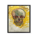 Skull by Vincent van Gogh, 1887 Framed Canvas Print Gallery Image 6