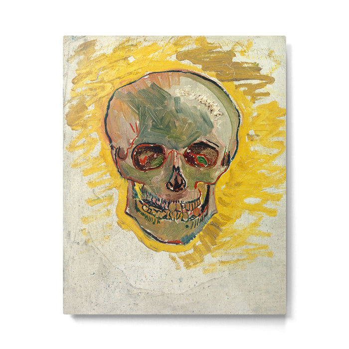 Skull by Vincent van Gogh, 1887 Metal Print Gallery Image 1