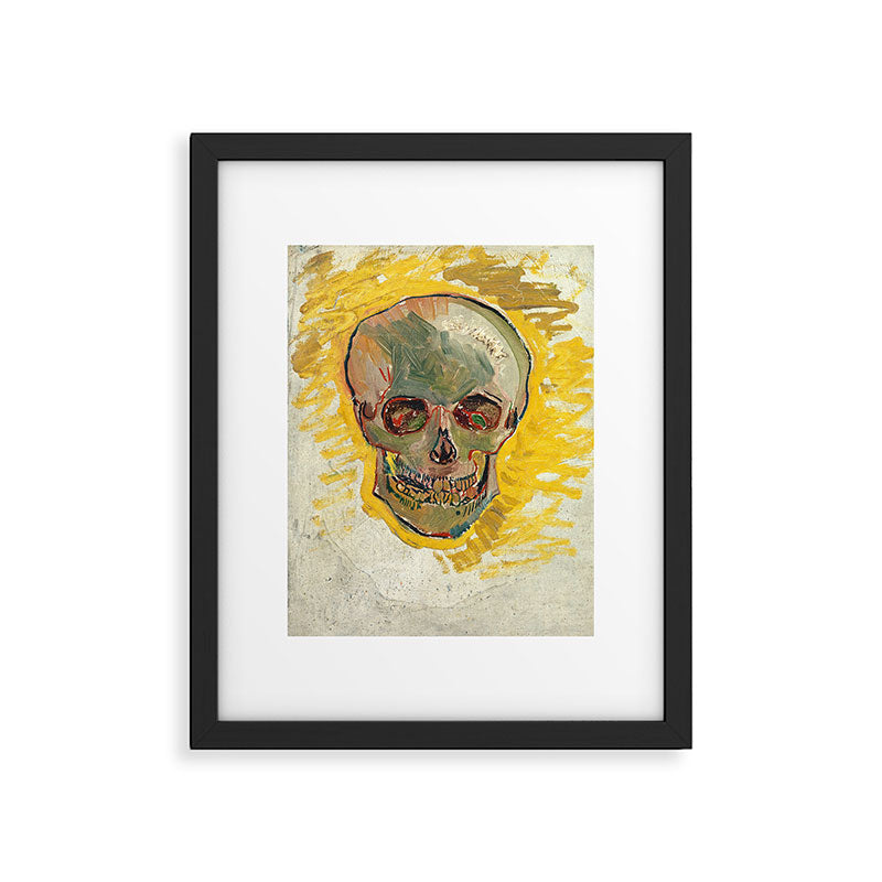 Skull by Vincent van Gogh, 1887 Framed Art Print Gallery Image 5