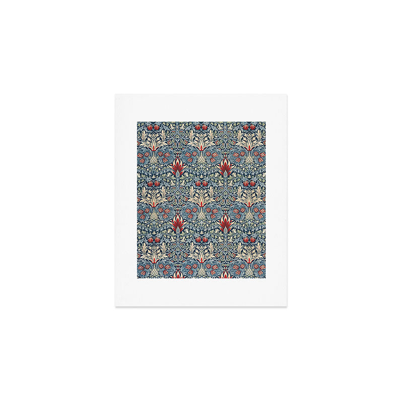 Snakeshead William Morris Textile Pattern Art Print Gallery Image 1