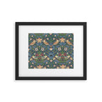 Strawberry Thief - Vintage William Morris Bird Pattern Framed Art Print Gallery Image 5