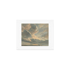 Study of Clouds with a Sunset near Rome, 1786 Art Print Gallery Image 1
