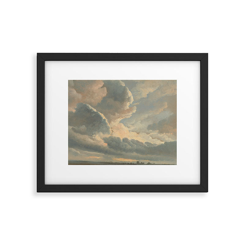 Study of Clouds with a Sunset near Rome, 1786 Framed Art Print Gallery Image 5