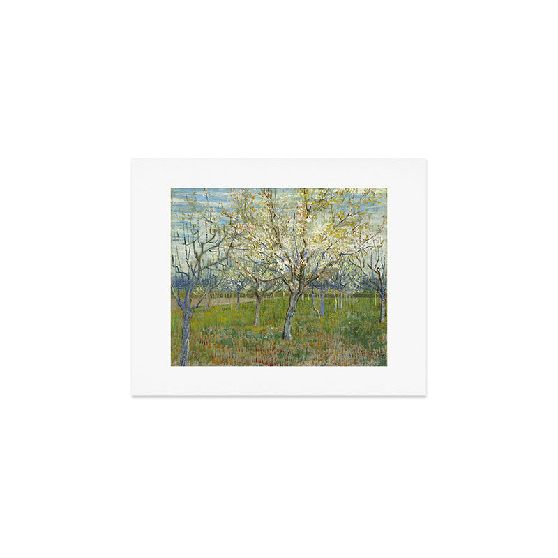 The Pink Orchard by Vincent van Gogh, 1888 Art Print Gallery Image 1