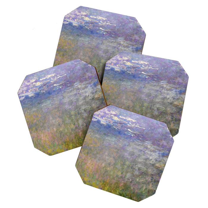 Water Lilies Painting by Claude Monet Coaster Gallery Image 1