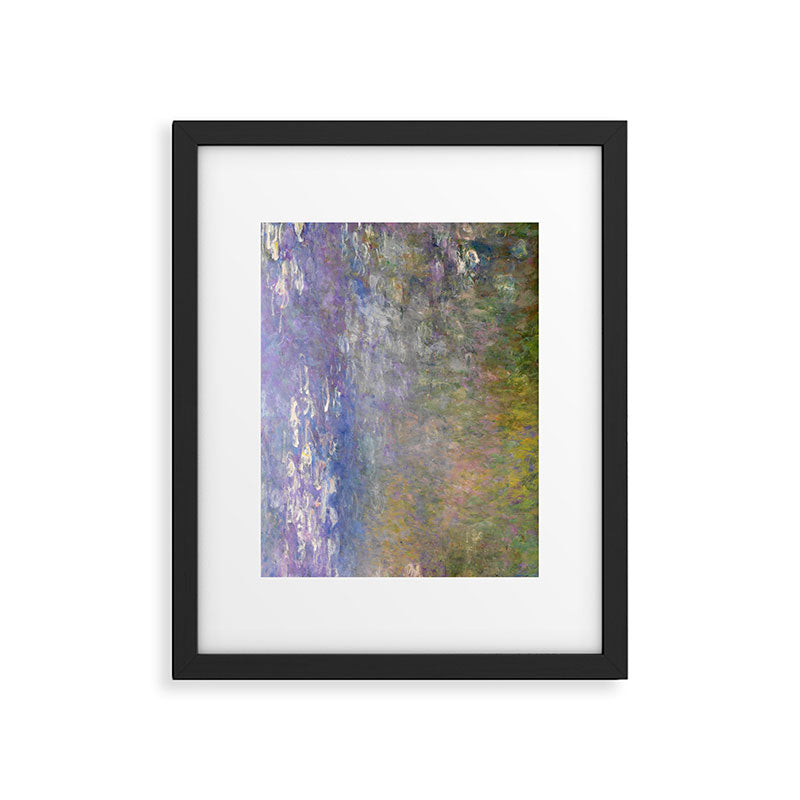 Water Lilies Painting by Claude Monet Framed Art Print Gallery Image 5