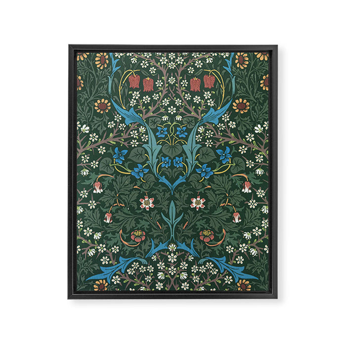 William Morris Blackthorn Pattern, 1892 Framed Canvas Print Gallery Image 1