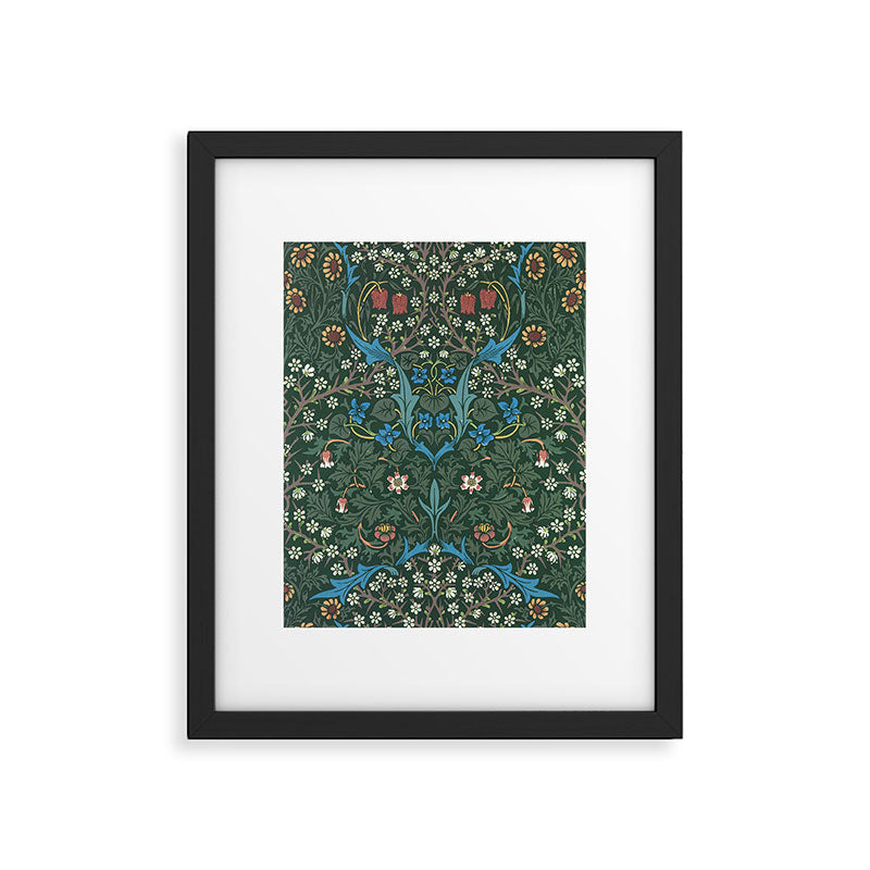 William Morris Blackthorn Pattern, 1892 Framed Art Print Gallery Image 5