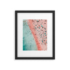 Aerial Beach Print, Ocean Art, Bondi Beach, Beach Art Print, Beach Photography, Modern Beach Lifestyle Print Framed Art Print Gallery Image 5