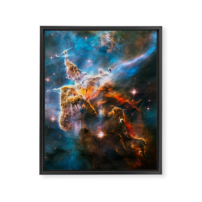 Carina Nebula, Galaxy Background, Universe Large Print, Space Wall Art Decor, Deep Space Poster Framed Canvas Print Gallery Image 6