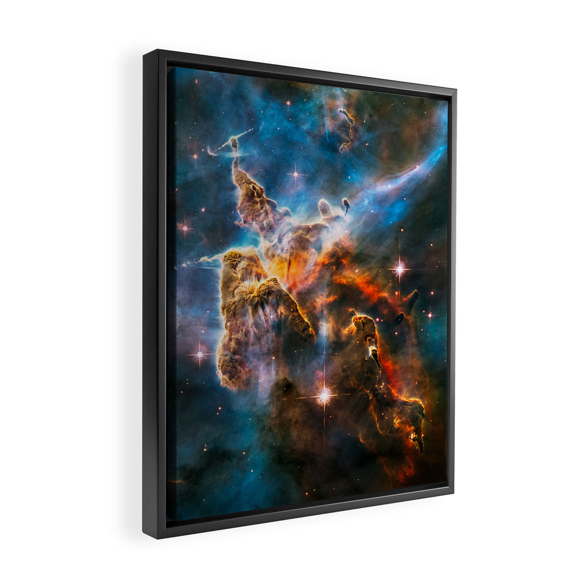Carina Nebula, Galaxy Background, Universe Large Print, Space Wall Art Decor, Deep Space Poster Framed Canvas Print Gallery Image 2