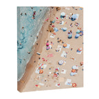 Ocean Print, Beach Print, People Beach Aerial, Wall Decor, Aerial Beach Print, Beach Photography, Bondi Beach Print Canvas Print Gallery Image 6
